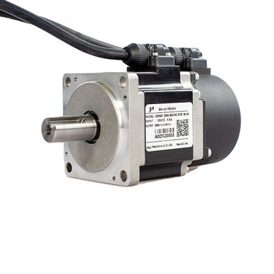 কেনা সুইং ব্যারিয়ার গেটের জন্য এনকোডার 75RPM 20.8Nm ডিসি সার্ভো মোটর 200W অনলাইন উত্পাদন