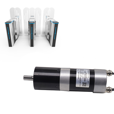 কেনা স্পিড গেট মোটর 24 ভোল্ট 7.9A 9.3Nm 100RPM 100W ইনক্রিমেন্টাল এনকোডার সহ অনলাইন উত্পাদন