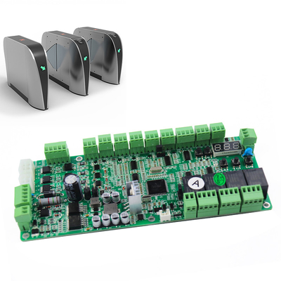 কেনা ফ্ল্যাপ ব্যারিয়ার গেটের জন্য কন্ট্রোলার RS232 RS485 যোগাযোগ অনলাইন উত্পাদন