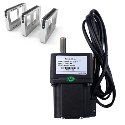 24V 40W ব্রাশহীন সার্ভো মোটর, 1:50 গ্রহীয় গিয়ারবক্স উচ্চ টর্ক ডিসি মোটর টার্নস্টাইল গেট অ্যাক্সেস কন্ট্রোল জন্য