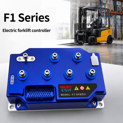 24V-80V বৈদ্যুতিক ফর্কলিফ্ট নিয়ামক পুনর্জন্মমূলক ব্রেকিং সহ সার্ভো মোটর নিয়ামক CANopen RS485 IP67 ট্র্যাকশন পাম্প
