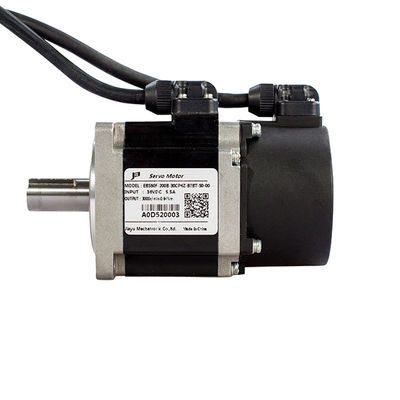কম নয়েজ 2500RPM 200W 60mm Servo Motor DC 24V with Gearbox