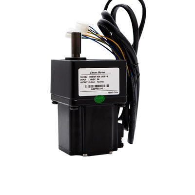সুইং গেটের জন্য 72rpm 0.21N.M 3 ফেজ 24V ডিসি সার্ভো মোটর