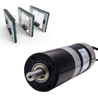 24 ভি ডিসি সার্ভো মোটর 7.9A 9.3Nm 100RPM ব্যাসার্ধ 57mm স্পিড গেটের জন্য