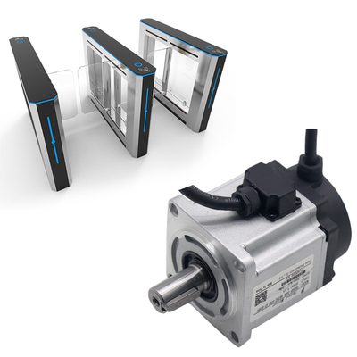 সুইং ব্যারিয়ার গেট টার্নস্টাইলের জন্য 200w 3000rpm 48V সার্ভো মোটর
